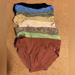 Size L maternity underwear. Never worn. 5 Kindred Bravely and 3 Pact. SF/PF.